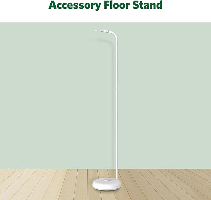 LeapFrog Floor Stand Accessory, Compatible with Most Cameras, Adjustable Camera Mount for Crib, Secure and Stable Design, Safe and Secure Monitoring, Over-The-Crib View, Quick Setup