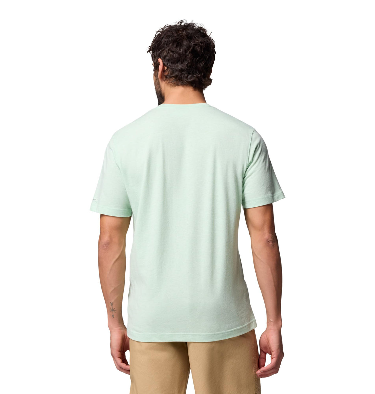 Columbia Mens Thistletown Hills Short Sleeve T-Shirt, New Mint Heather, X-Large