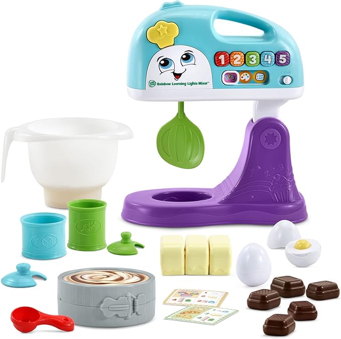 LeapFrog Rainbow Learning Lights Mixer, Blue
