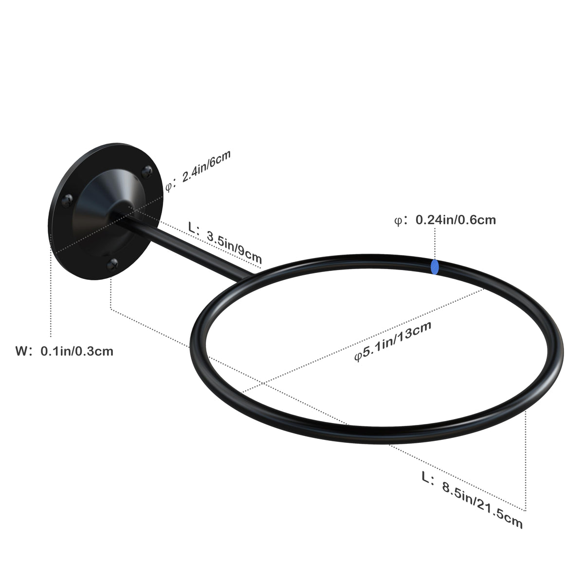 S SUCHEK Basketball Holder Wall Mount, Ball Holder Wall Mount, Ball Display Wall Storage for Basketball, Soccer Ball, Volleyball, Football, Rugby(4 Pieces, Black)
