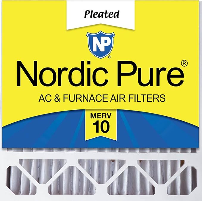 Nordic Pure 20x20x5 Honeywell/Lennox Replacement MERV 10 Air Filter 1 Pack