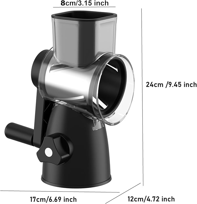 JIUMEXES Rotary Cheese Grater