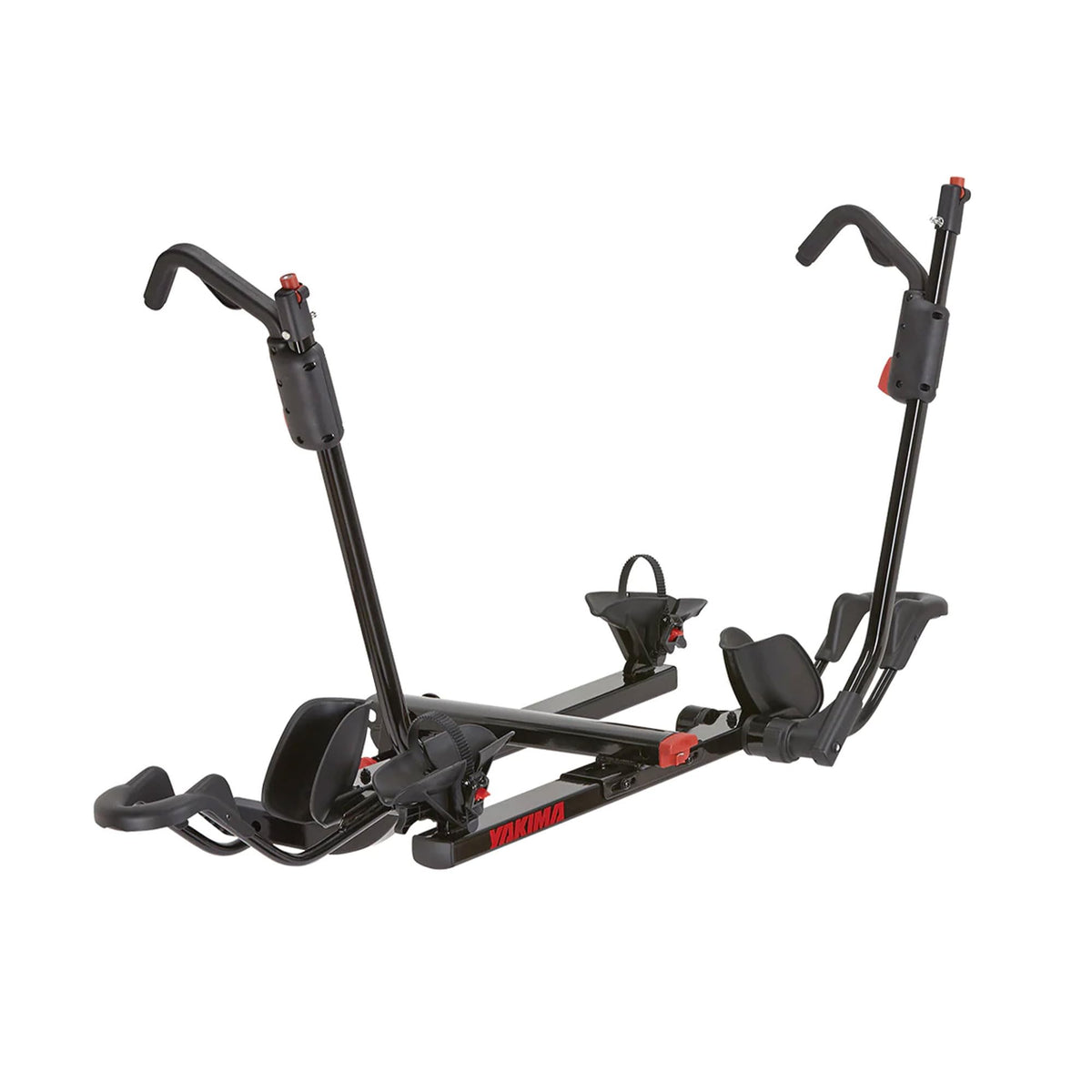 Yakima Tray Hitch Bike Rack, Rear Vehicle Bicycle Carrier w/Tilting Tray & Adjustable Spacing for 2 Bikes, Fits 20 to 27.5 Inch Wheel Size, HoldUp 2”