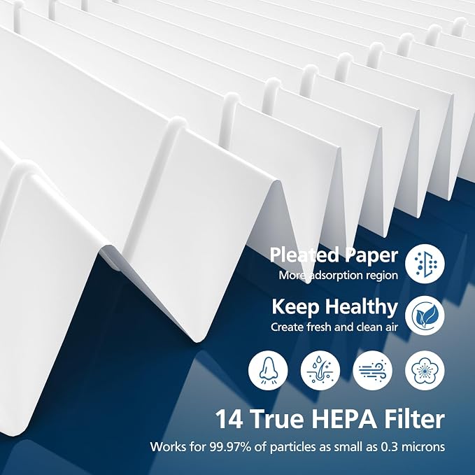 2 Pack 240 True HEPA Replacement Filter Compatible