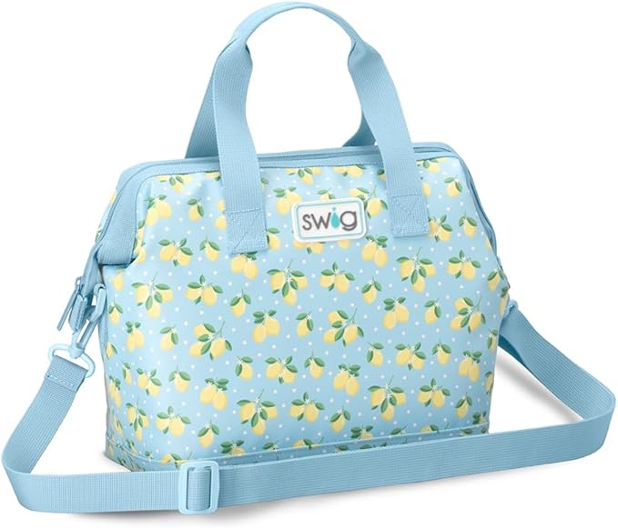 Swig Life Packi 12 Cooler Bag, Heavy-Duty, Lightweight, Insulated Cooler or Large Lunch Bag with Handle, External Pocket, & Shoulder Strap