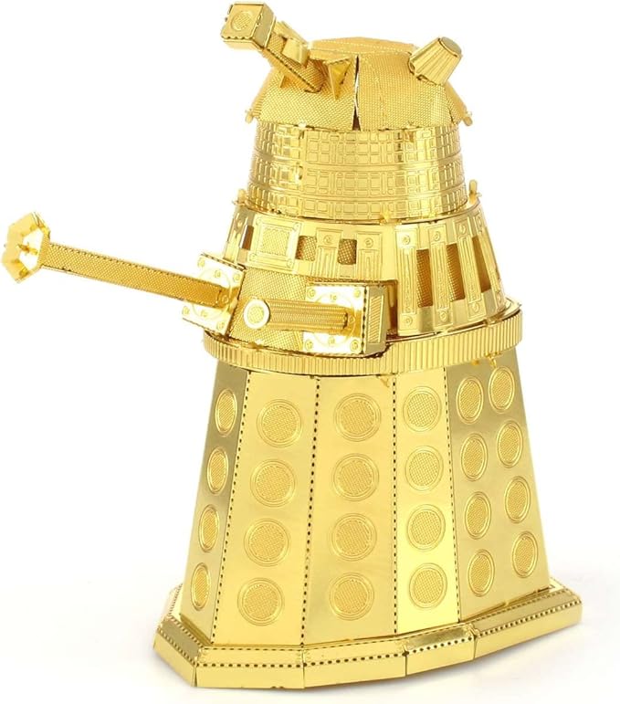 Fascinations Metal Earth Doctor Who Gold Dalek 3D Metal Model Kit