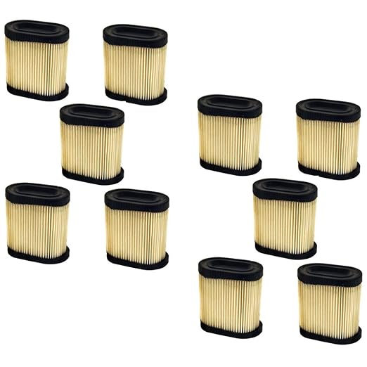 Stevens Lake Parts Set of 10 New Air Filter Fits MTD, Fits Toro, TVS115 Models