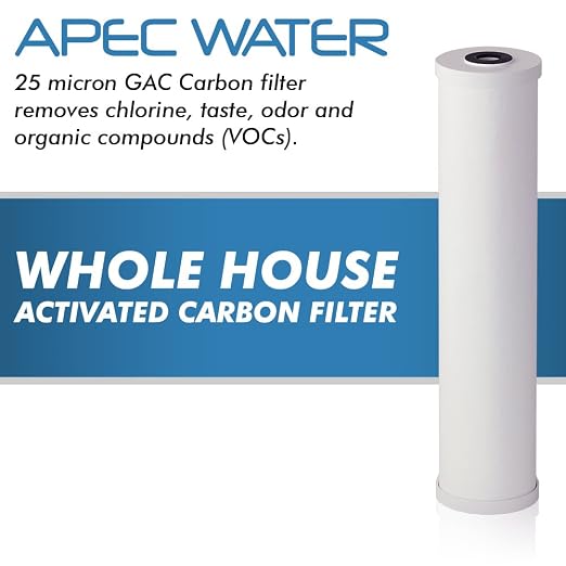 APEC Water Systems CB1-CAB20-BB APEC Whole House Carbon Water Filter