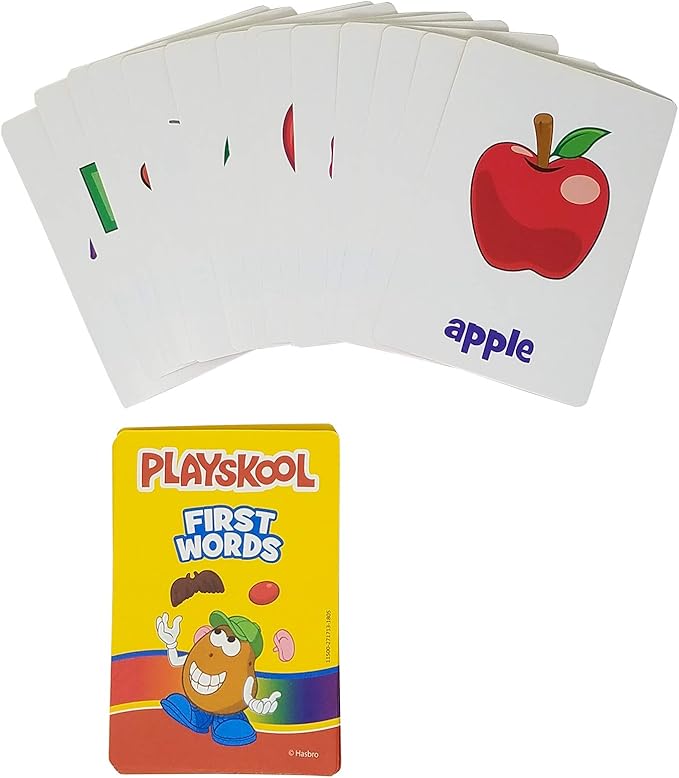 Playskool Flash Cards Value Pack - Alphabet/First Words/Shapes & Colors/Numbers PreK - K