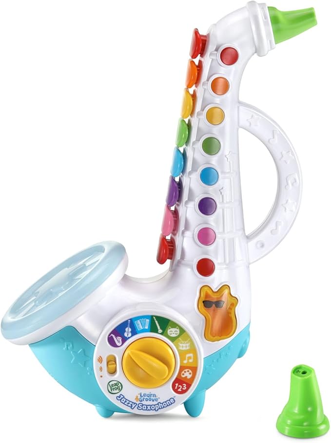 LeapFrog Learn and Groove Jazzy Saxophone Musical Toy for Toddlers