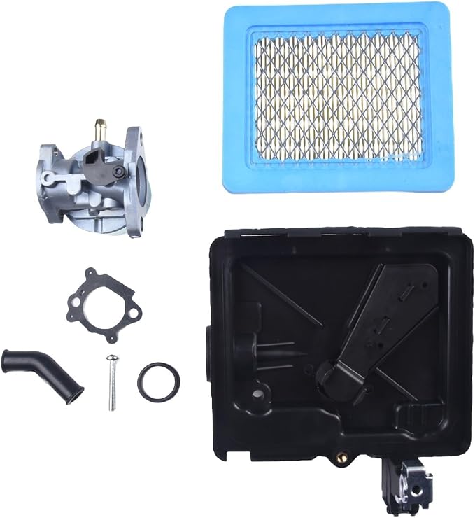 Carburetor Air Filter Cleaner Set Compatible