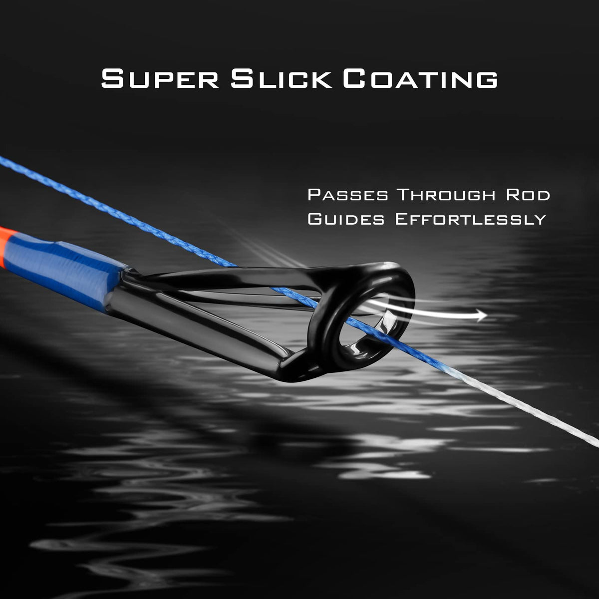 KastKing Superpower Braided Fishing Line, Blue Camo, 15 LB, 300+27 Yds