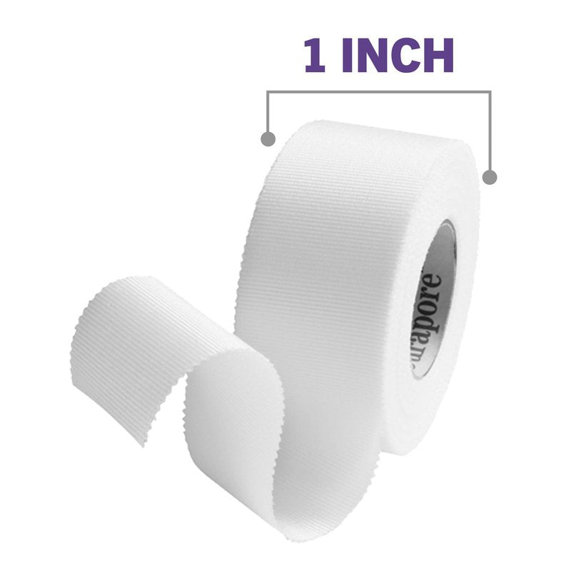Hospital Tapes, 1 Inch x 10 Yards, 6 Rolls