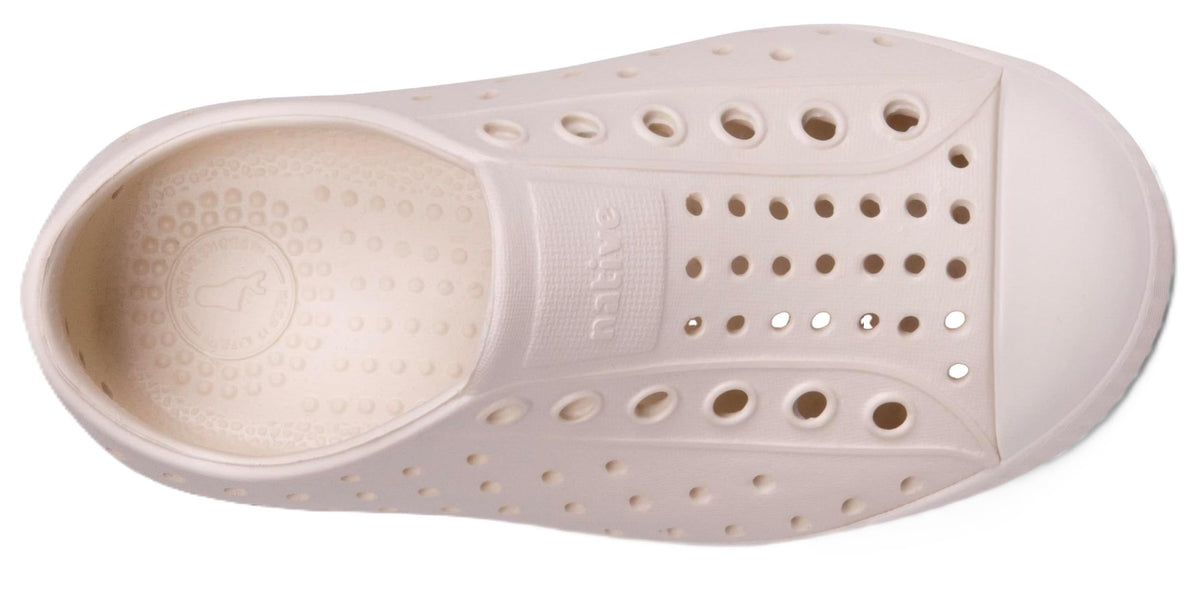 Native Shoes Unisex-Kids Jefferson Sneakers, Bone White/Bone White, 3 Little Kid