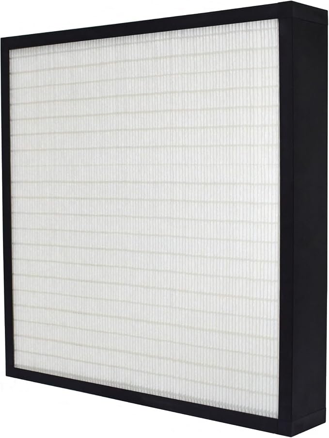 24x24x4 Mini-Pleat Synthetic Panel Air Filter – 4” – Box Plastic Frame – MERV