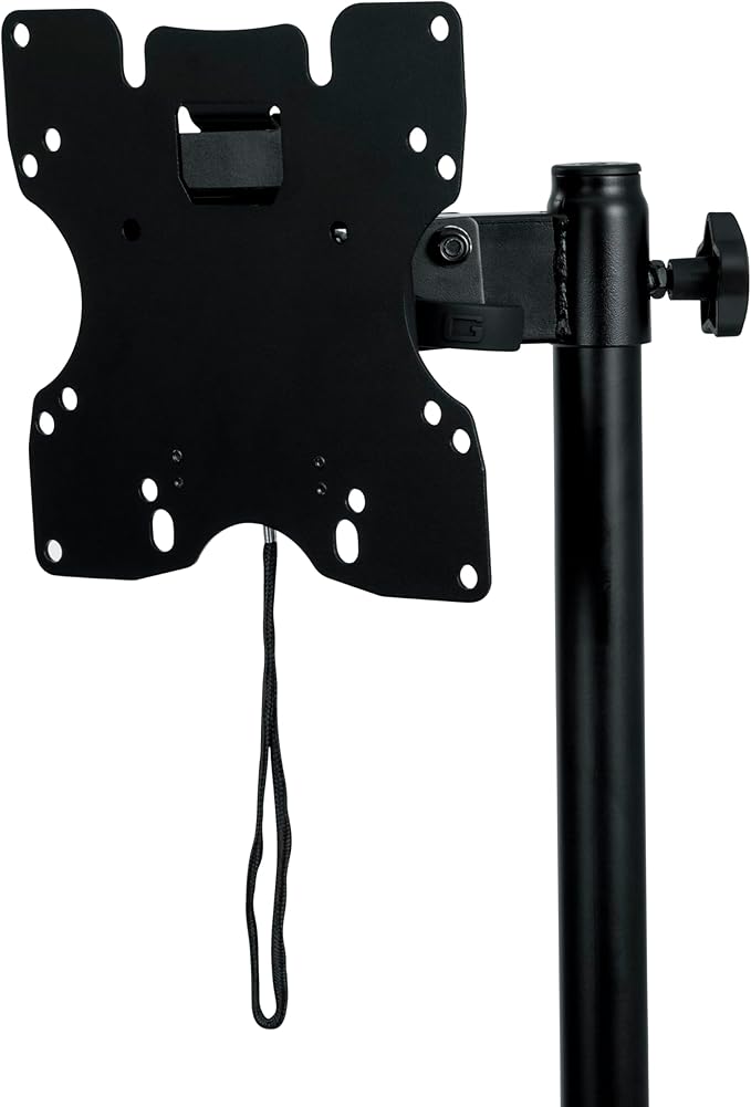 Gator Frameworks Deluxe Adjustable Tripod LCD/LED TV Monitor Stand with Lift Piston, Fits Screens up to 48" (GFW-AV-LCD-2)