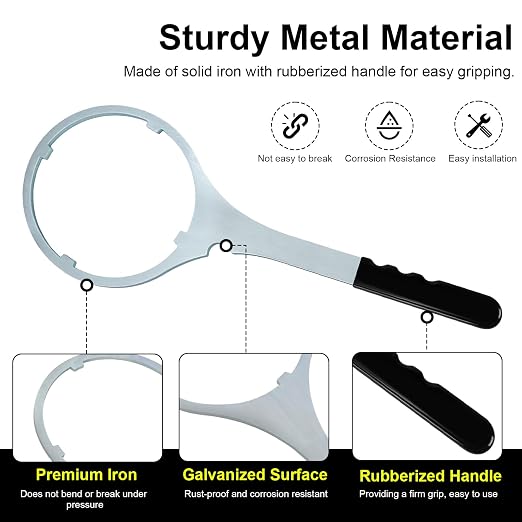 Whole House Water Filter Wrench 6.29 in, Compatible