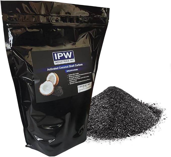 5 Lbs Bulk Water Filter/Air Filter Refill Coconut Shell Granular Activated