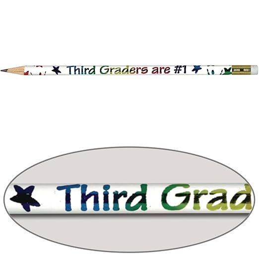 Really Good Stuff Make The Grade Pencils - 12 Pencils.