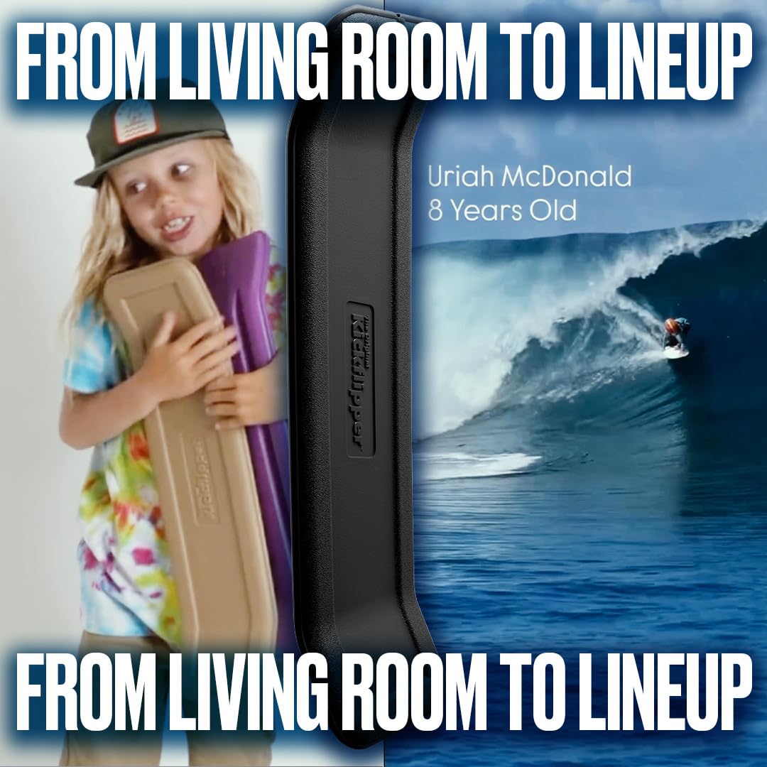 Kickflipper Balance Board, a Fun, Lightweight Trainer That Builds Balance and Confidence (Black)
