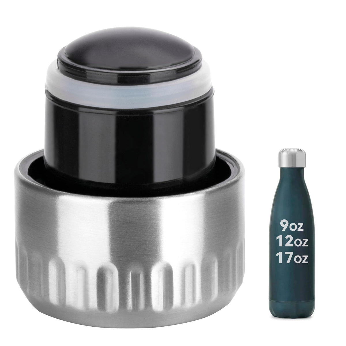 Prurex Replacemet Leak Proof Lid - for Swell, Mollcity, Mira and IRON °FLASK Retro 9/12/17 OZ Cola - Shape Sport Insulated Water Bottles