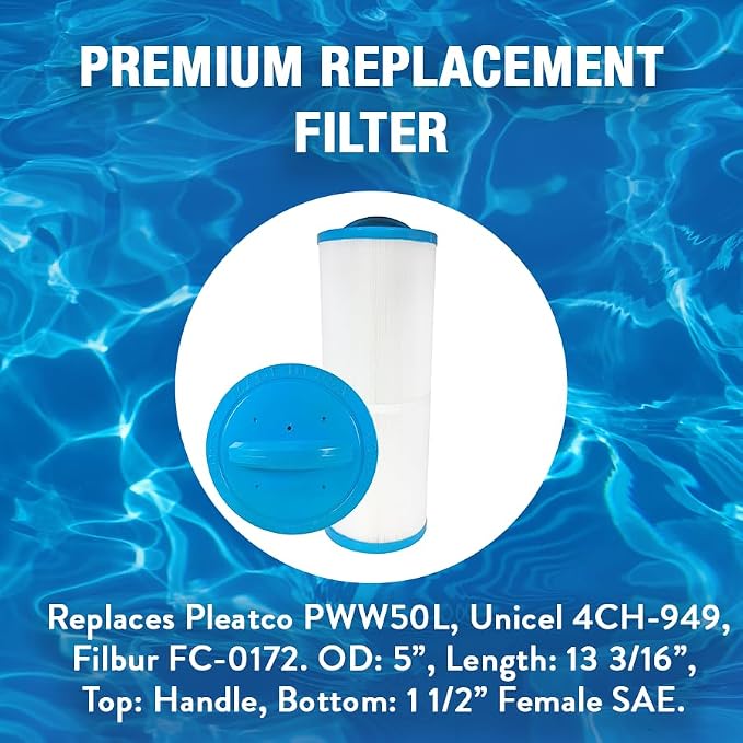 Doheny's PWW50L1 Pool Spa Filter | Filter