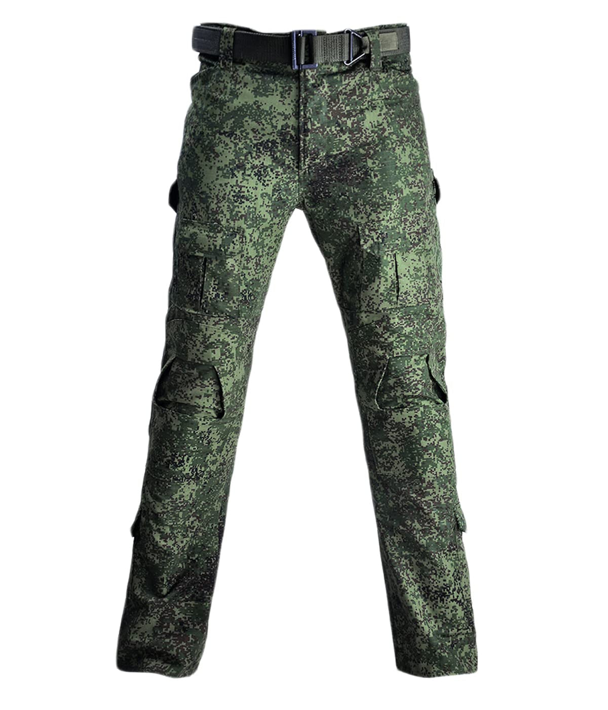 HARGLESMAN Combat Clothes Suits Russian Camo with Elbow Knee Pads for Men Tactical Shirts Trousers for Work Training Hunting Military Airsoft Paintball Uniform Sets Apparel Gear Russian Camo M
