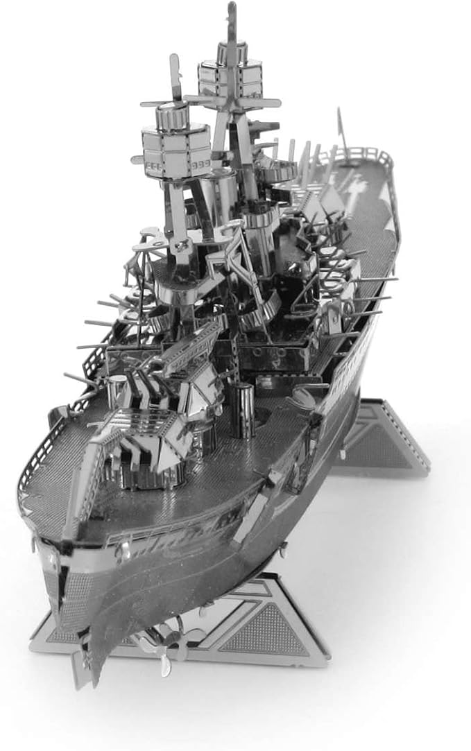 Metal Earth Military USS Arizona Ship 3D Metal Model Kit Fascinations