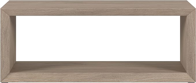 Henn&Hart Osmond Coffee Table, 48" Wide,Grey