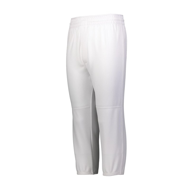 Augusta Sportswear Youth Gamer Pull-Up Baseball Pant White L
