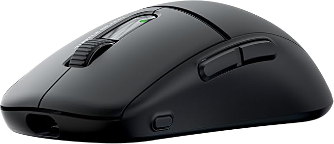 Turtle Beach Burst II Air Wireless Gaming Mouse - 47g Ultra Lightweight, Optical Switches, 26000 DPI Optical Sensor, 120-hour Rechargeable Battery, Symmetrical Design, Bluetooth, USB-C Cable – Black