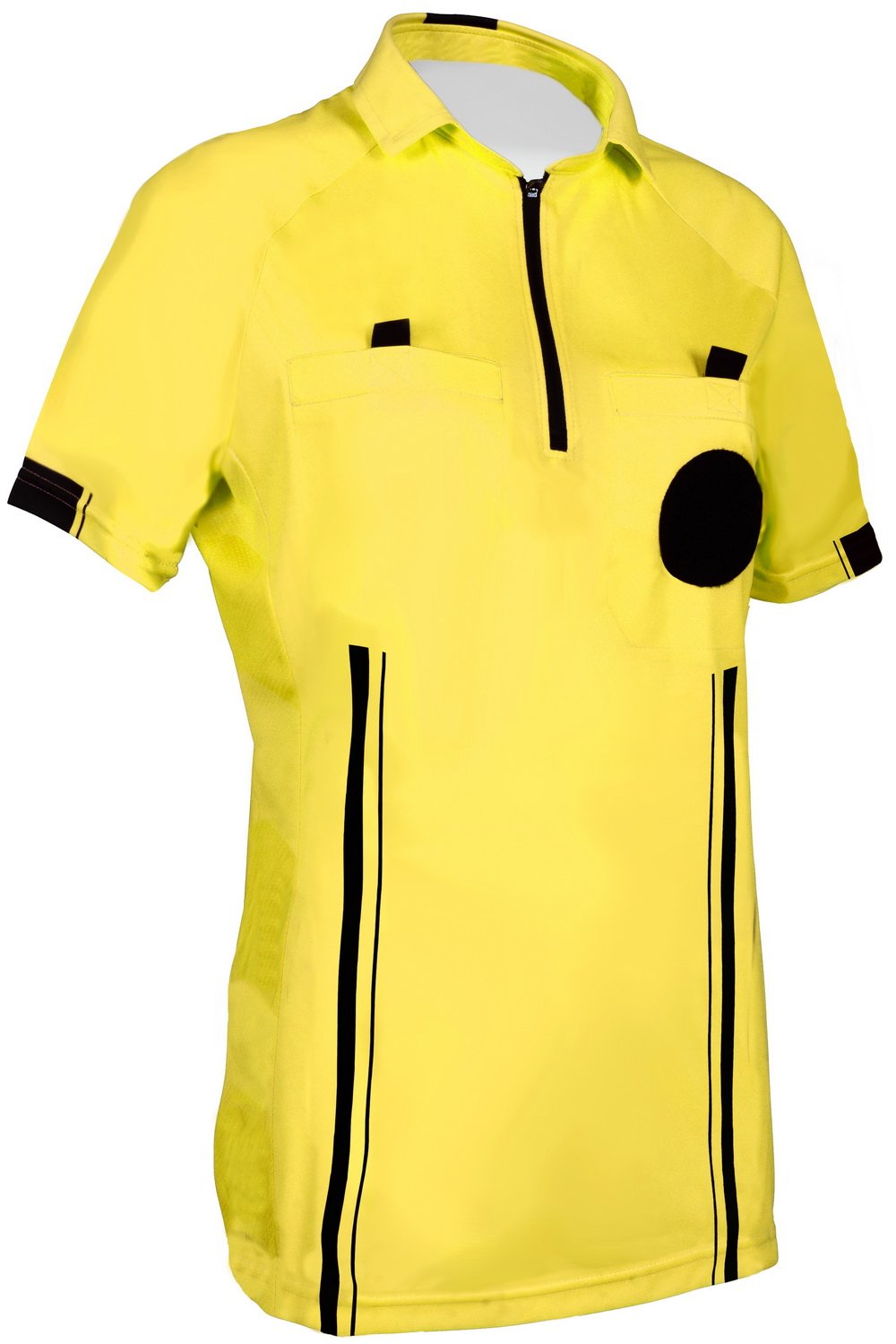 New! Women's 2018 Soccer Referee Jersey (Yellow, XS (Chest: 32-34"))