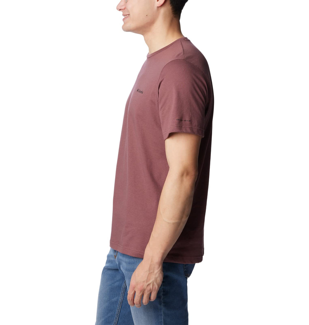 Columbia Men's Thistletown Hills Short Sleeve, Light Raisin, Small