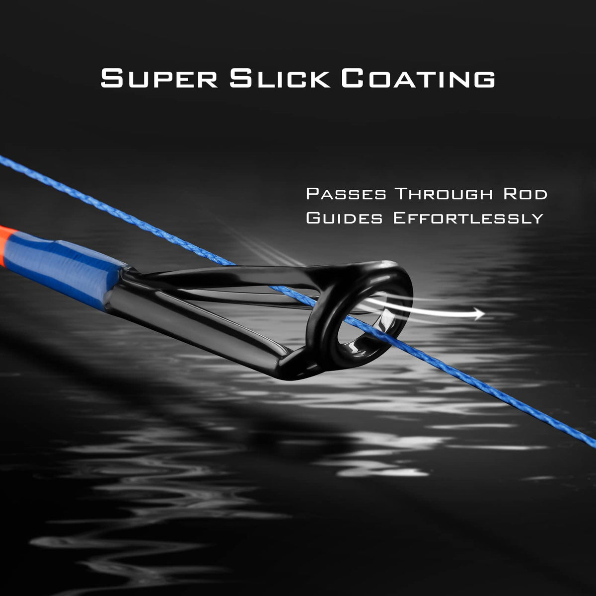 KastKing Superpower Braided Fishing Line, Ocean Blue, 15 LB, 300+27 Yds