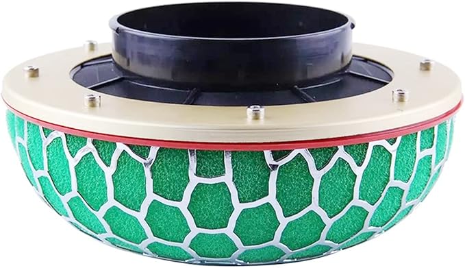 3.15" High Flow Air Intake Mushroom Filter Washable Sponge Honeycomb Mesh Air