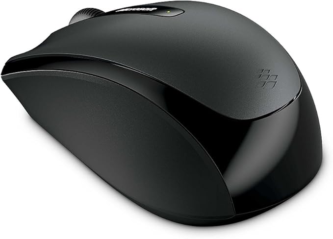 Microsoft Wireless Mobile Mouse 3500 for Business , Loch Ness Gray. Comfortable Ergonomic design, Wireless, USB 2.0 with Nano transceiver for PC/Laptop/Desktop, works with Mac/Windows Computers