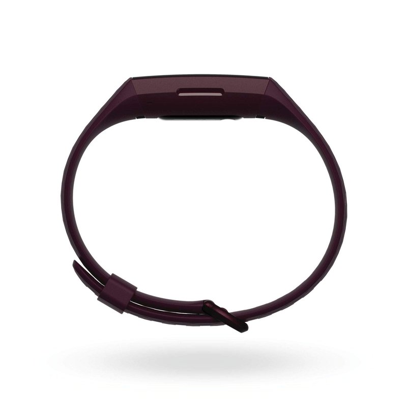 Fitbit Charge 4 Fitness and Activity Tracker with Built-in GPS, Heart Rate, Sleep & Swim Tracking, Rosewood/Rosewood, One Size (S &L Bands Included)