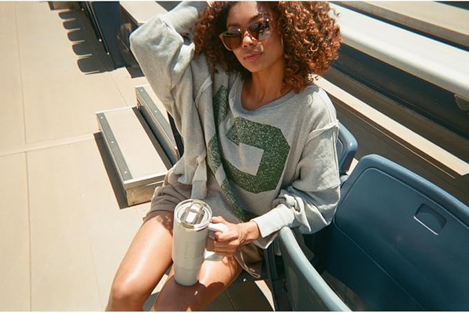 STANLEY Quencher ProTour Flip Straw Tumbler with Leakproof Lid | Built-In Straw & Handle | Cupholder Compatible for Travel | Insulated Stainless Steel Cup | BPA-Free