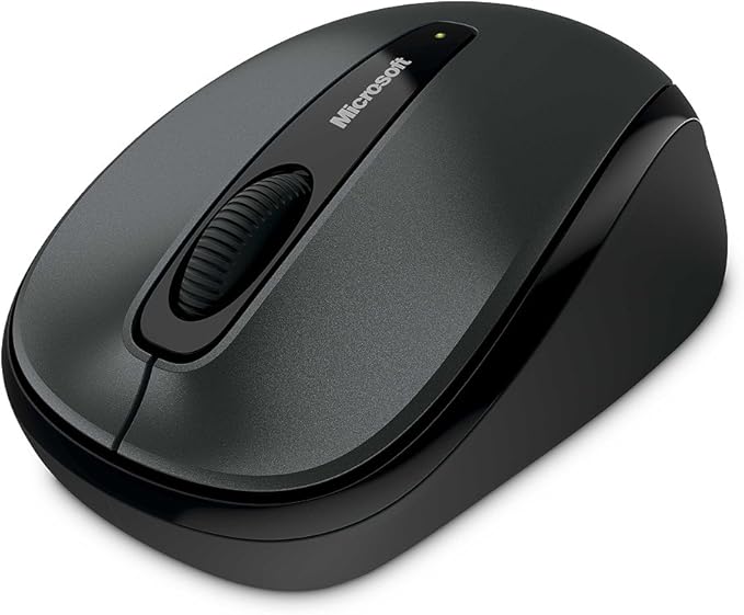 Microsoft Wireless Mobile Mouse 3500 for Business , Loch Ness Gray. Comfortable Ergonomic design, Wireless, USB 2.0 with Nano transceiver for PC/Laptop/Desktop, works with Mac/Windows Computers