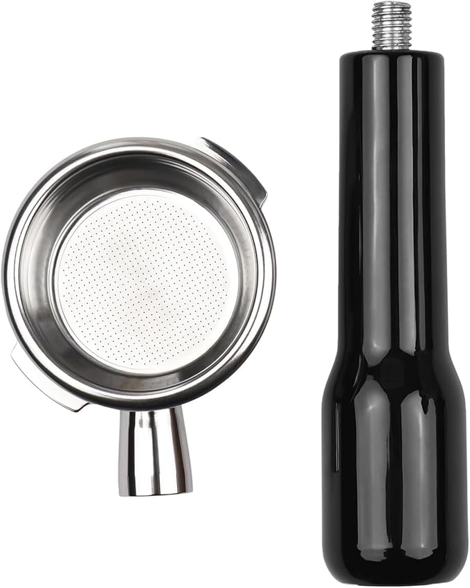 Bottomless Portafilter 58mm, 2 Ears Stainless Steel Bottomless Naked