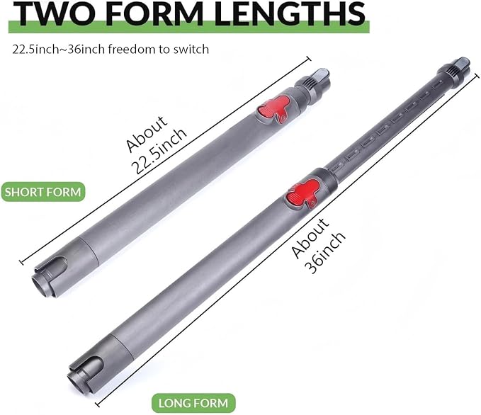 Vacuum Cleaner Extension Rod, Extension Pole Vacuum Cleaner Handle Extension