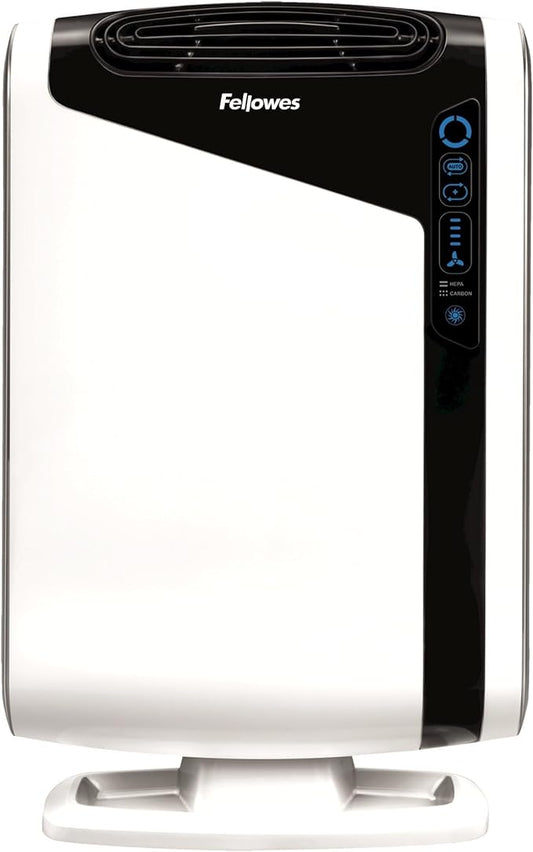 Fellowes AeraMax 300 Large Room Air Purifier Mold, Odors, Dust, Smoke, Allergens and Germs with True HEPA Filter and 4-Stage Purification, White