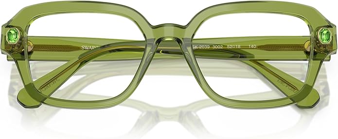 Swarovski womens Sk2039 Square Prescription Eyewear Frames