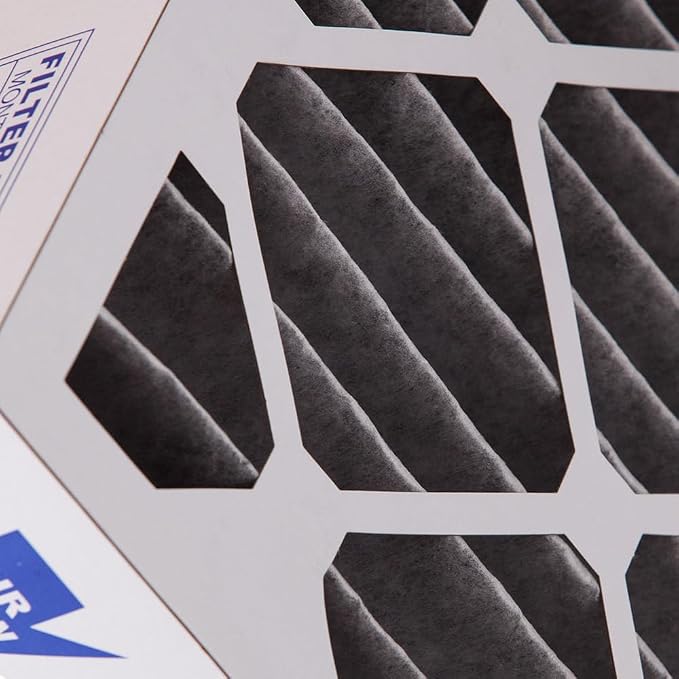 Nordic Pure 20x20x4 Pleated Air Filter MERV 12 Plus Carbon 6 Pack