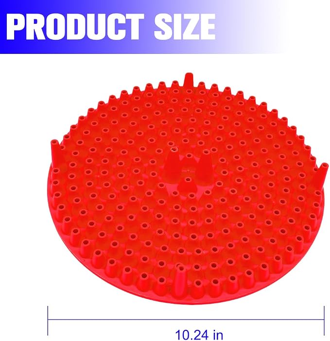 2PCS Car Wash Bucket Grit Trap Insert, 10.2" Vehicle Detailing Washing Filters