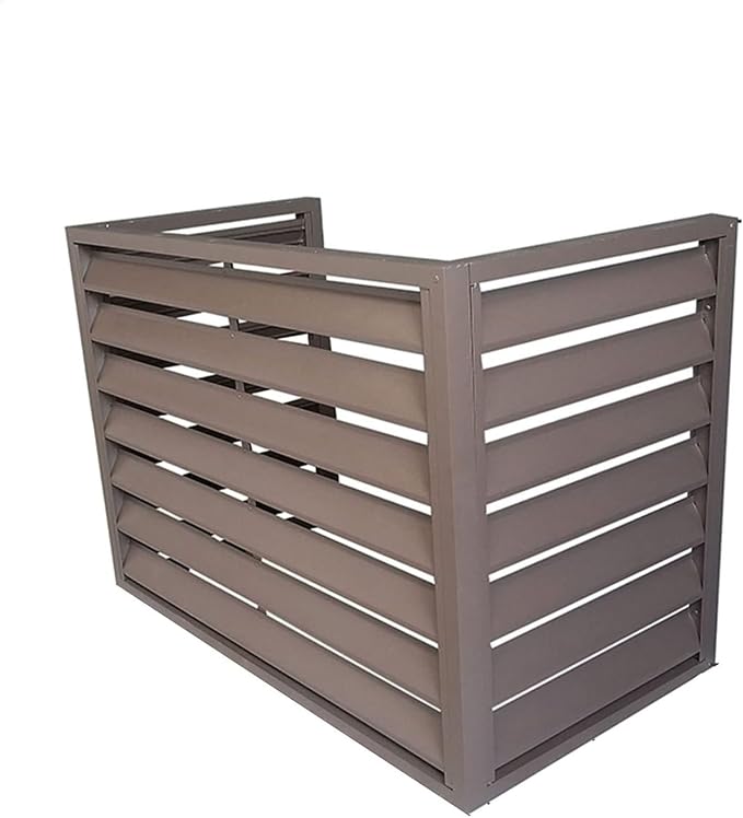 Outdoor air conditioning fence, outdoor air conditioning hidden protective cover