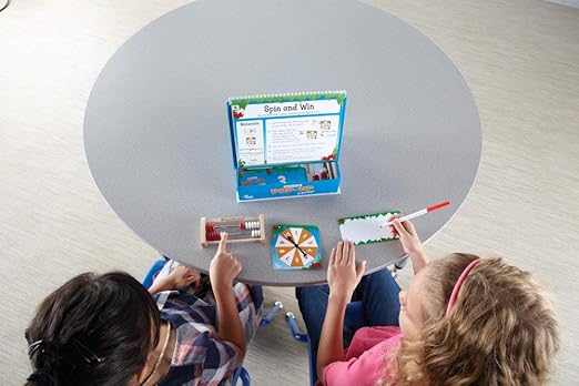 hand2mind Rekenrek Pop-Up Learning Activity Center, Math Games for Kids, Abacus for Kids Math, Math Manipulatives, Montessori Materials for Preschool, Kindergarten Homeschool Supplies