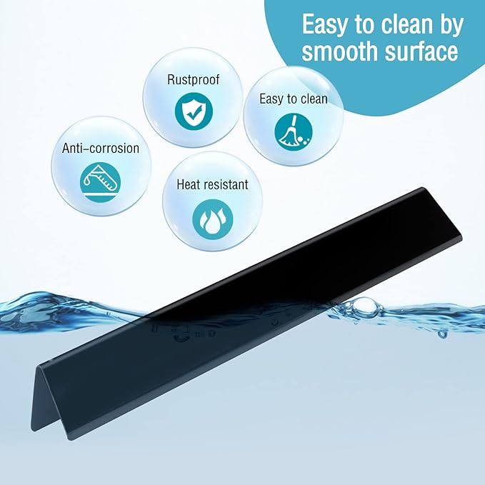 STCNADCR Flavorizer Bars Grill Replacement Parts for Weber Genesis 300 Series (2+5+3 Pack)