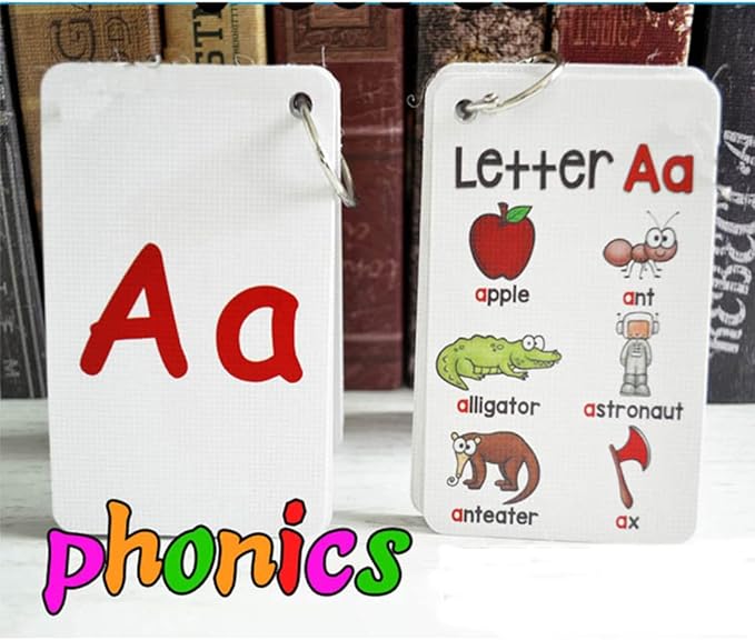 26PCS/Set ABC English Alphabet 26 Letters Child Flash Cards Baby Learning Toys Kids Gift Pre-Kindergarten