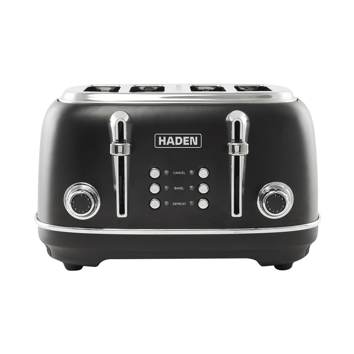 Haden Heritage 4 Slice Wide Slot Stainless Steel Toaster